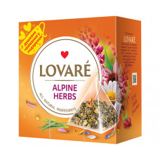 Трав'яний чай Lovare Альпійські Трави у пірамідках 15 шт