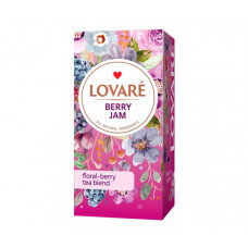 Квітковий чай Lovare Ягідний Джем у пакетиках 24 шт