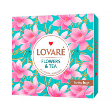 Колекція чаю Lovare Flowers&Tea у пакетиках 60 шт.